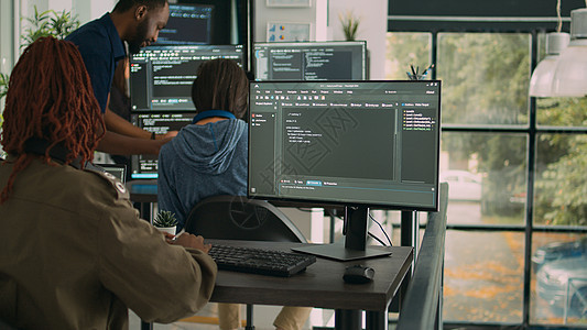 App软件开发器打字机计算机学习程序代码的计算机图片