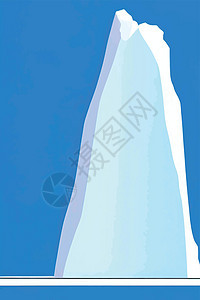 本底的冰山和冰金字塔顶峰冰川广告蓝色科学旅游产品冻结气候海洋图片