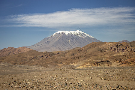 智利阿塔卡马沙漠Sunset的火山和巨大的火山景观摄影公共公园目的地沙漠旅游月亮日落土地风景天空图片