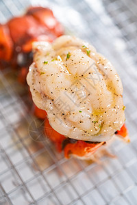 Garlic龙虾尾烹饪歧义龙虾贝类烹饪架冷却衣架食物食谱小龙虾图片