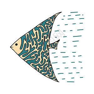 平板型丝状装饰鱼野生动物孩子异国情调水族馆卡通片潜水宠物盐水游泳图片