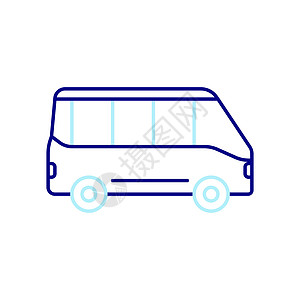 巴士图标 乘公交车到任何地方旅行 以减少排放车轮公交旅游车道公路小巴游客交通工具交通黑色图片