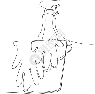 液体洗衣洗涤剂 漂白剂 织物软化器 洗碗液瓶艺术促销一条线房间垫圈单线塑料食物房子涡流图片