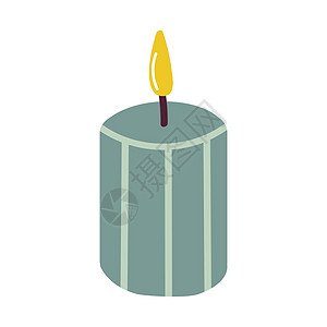 燃烧芳香蜡烛以进行芳香治疗生日纪念日气氛点燃房间精神照明奢华强光周年图片