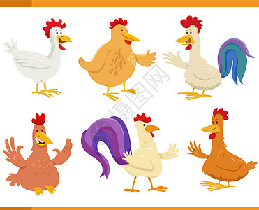 农畜品装饰的漫画 滑稽鸡鸡图片