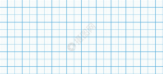 蓝度图纸网格背景 无缝模式数学纸纹理 切除计划 学校工程 矢量插图条纹绘画厘米草图项目建筑师毫米教育正方形大学背景图片