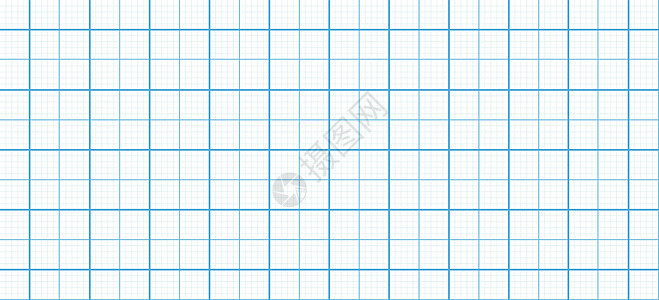 蓝度图纸网格背景 无缝模式数学纸纹理 切除计划 学校工程 矢量插图条纹绘画厘米草图项目建筑师毫米教育正方形大学背景图片