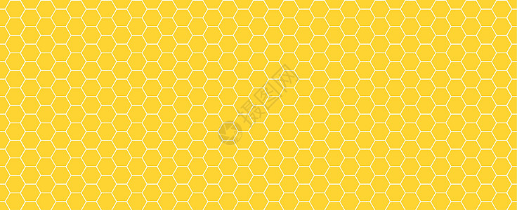 honeycomb 无缝无缝模式背景 honey 六边形纹理 矢量插图图片
