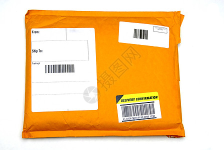 邮政一揽子邮包运输信封盒子邮票电子邮件标准图片
