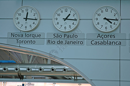 光标机场的时钟细节图片