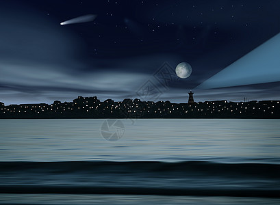 夜间现场天空环境半岛娱乐墙纸石头旅行旅游天堂月亮图片