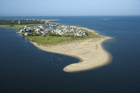 沿海社区住宅住房进口海滩支撑照片地貌海岸天线房屋图片