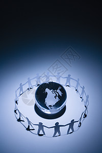 世界和平友谊合伙男性圆圈环境塑像社区团体地球全球高清图片