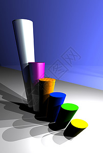 商业统计市场渲染管理人员紫色一体化竞赛作品白色多样性青色图片