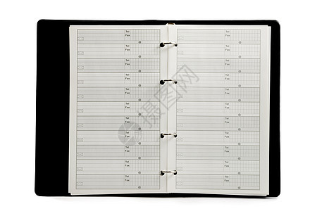 地址簿助手电子邮件配饰黑色日记组织办公室领导宏观工作图片