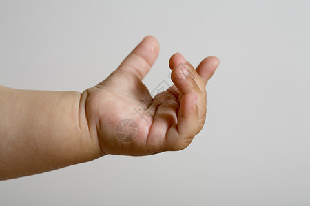 婴儿的手孩子镜头特写手指手势项目女孩身体宏观孩子们图片