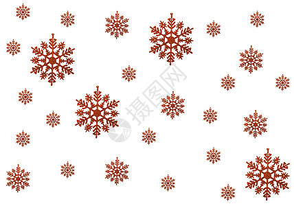 圣诞节背景季节性框架装饰品红色新年闪光薄片粉煤灰欢呼插图背景图片