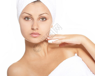 SPA 水疗美丽温泉奢华女性化诊所女士治疗化妆品皮肤毛巾图片