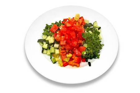 新鲜蔬菜沙拉美食餐厅胡椒草药菜单营养饮食食物小酒馆桌子图片