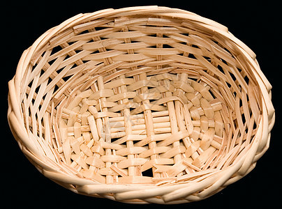 编织篮子食物柳条托盘艺术家庭稻草材料手工装饰品宏观背景图片