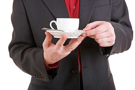 让我们喝咖啡吧领导者生意人男人服务员职业装人士工作商务成人白色图片