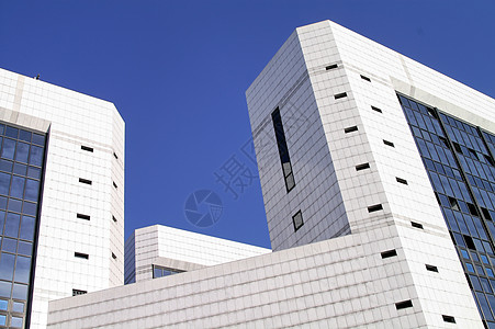 蓝色办公大楼现代办公大楼(2)背景