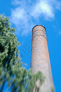 Chimney工厂 缩放镜头蓝色管道天空宝贝背景图片