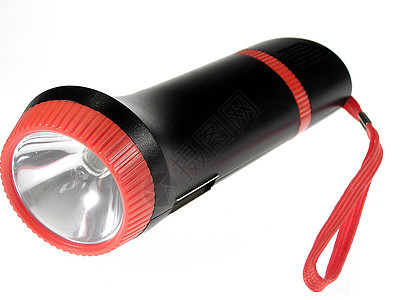 闪光灯灯泡红色黑色检查火炬反光手电筒白色工具图片