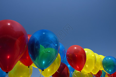 气球气氛快乐玩具儿童天空孩子黄色使劲蓝色空气图片