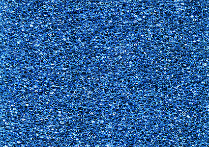 泡沫塑料青色化学细胞网络材料弹性体蓝色多面体反射化学品图片
