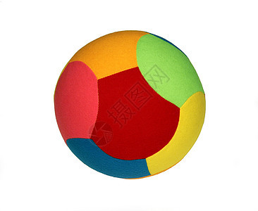 色彩多彩的玩具球背景图片