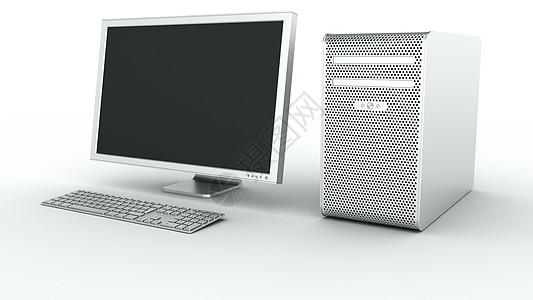 时尚计算机技术屏幕数字工作工具键盘安全白色平面数据图片