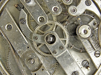 机制金属发条工作钟表制造业时间拨号传动车轮手表图片