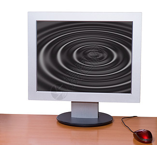 台式计算机办公室监视器家具钥匙职业电脑眼镜展示工作商业图片