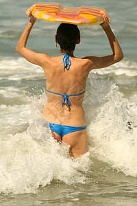 女冲浪板图片