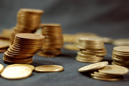 硬硬币堆收益基金成功金子生长储蓄交换货币利润投资图片