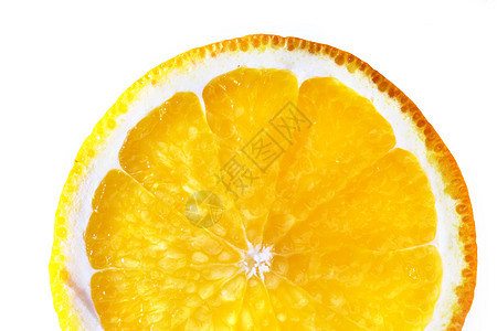 橙色切片果味果汁食物橙子热带宏观饮食水果圆圈图片