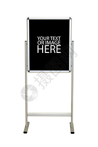 标志销售宣传黑色小路指示牌白色营销黑板商业木板图片