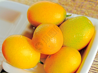 宽夸特热带饮食橙子平衡宏观生产早餐维生素营养椭圆形图片