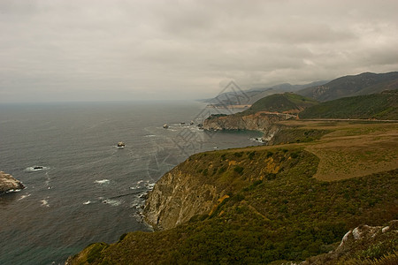 大南海岸波浪蓝色岩石爬坡公园顶峰麦威悬崖海拔图片