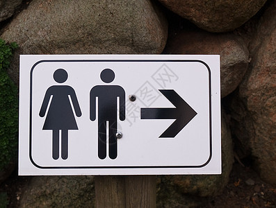 公共厕所的标志男人卫生浴室性别洗手间女性绅士白色女士数字图片