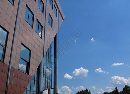 现代建筑框架玻璃建筑学窗户城市商业总部反射财产金融图片