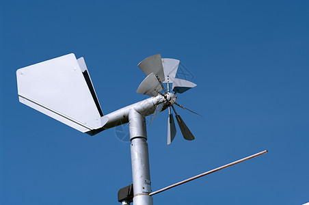 天气孔雀仪表风向标天空气象测量叶片速度飞机场指标车削图片