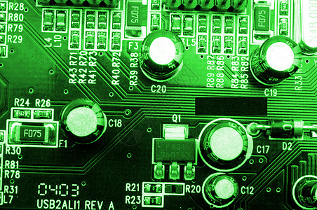 高高科技计算机设备电子力量母板绿色处理器墙纸芯片科学边框技术图片