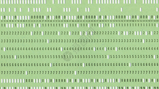 打打卡牌程序冲孔电子产品编程白色卡片贮存技术磁带计算器图片
