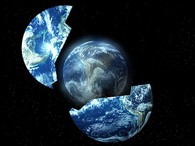 旧地球新地球天空天文学轨道世界星星诞生气氛裂缝海洋行星图片