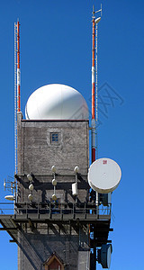 气象雷达站背景图片