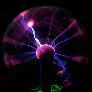 活力物理辉光球体灯光技术纪念品射线力量辐射紫色图片