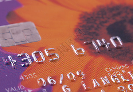贴近芯片和笔信用卡借方塑料紧缩别针银行支付贸易卡片财政数字图片