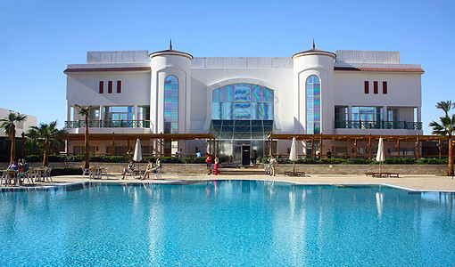 旅馆游泳池天空建筑学领土旅行假期入口水池建筑背景图片